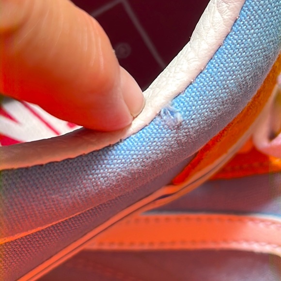 Vans Multicolor Sneakers - Blue, Green, Orange, Pink - Picture 9 of 9